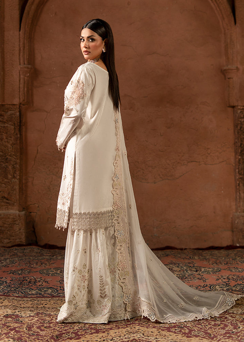 Buy Now Zarqon Luxury Formals '25 by Zebtan | ZQ-06 Online in USA, UK, Canada, France, Greece, Germany, Ireland, Italy, UAE & Worldwide at Empress Clothing.