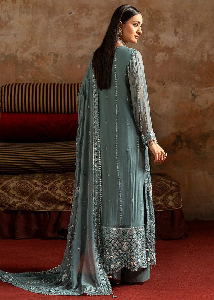 Buy Now Zarqon Luxury Formals '25 by Zebtan | ZQ-07 Online in USA, UK, Canada, France, Greece, Germany, Ireland, Italy, UAE & Worldwide at Empress Clothing.