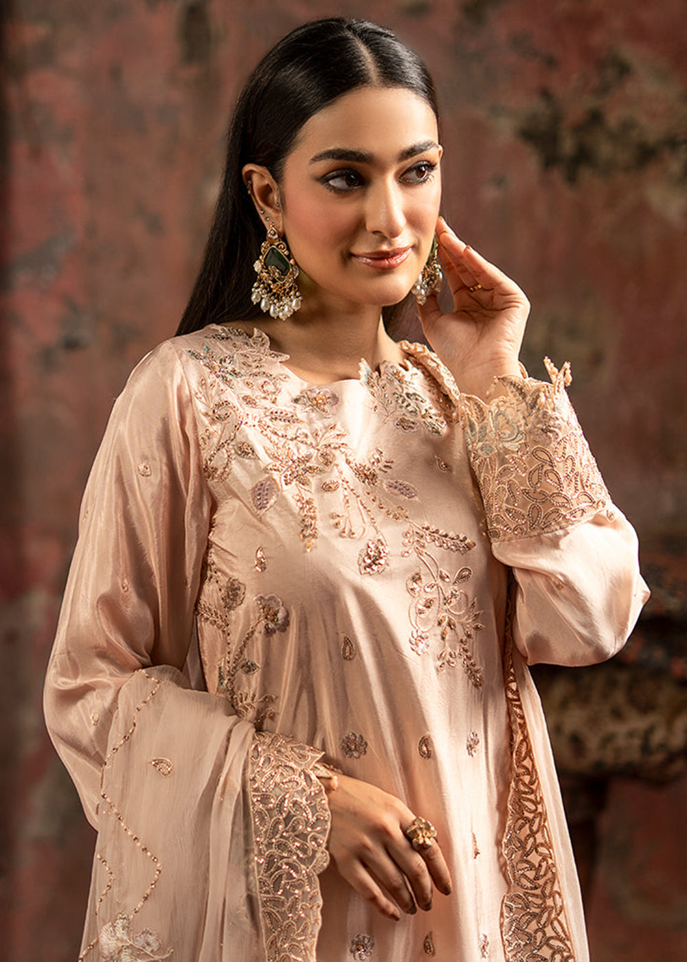 Buy Now Zarqon Luxury Formals '25 by Zebtan | ZQ-08 Online in USA, UK, Canada, France, Greece, Germany, Ireland, Italy, UAE & Worldwide at Empress Clothing.