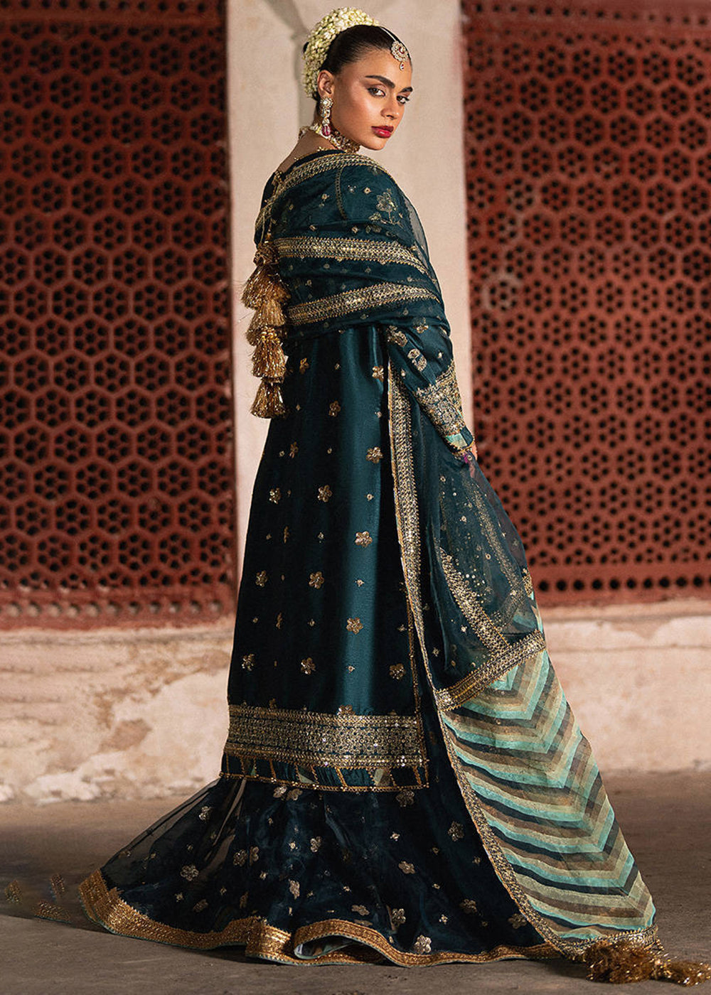 Buy Now Zarlish Wedding Formals '25 by MNR | LEHAR Online in US, UK, Canada, France, Italy, Germany, Sweden, Greece, UAE, Netherlands & Worldwide at Empress.