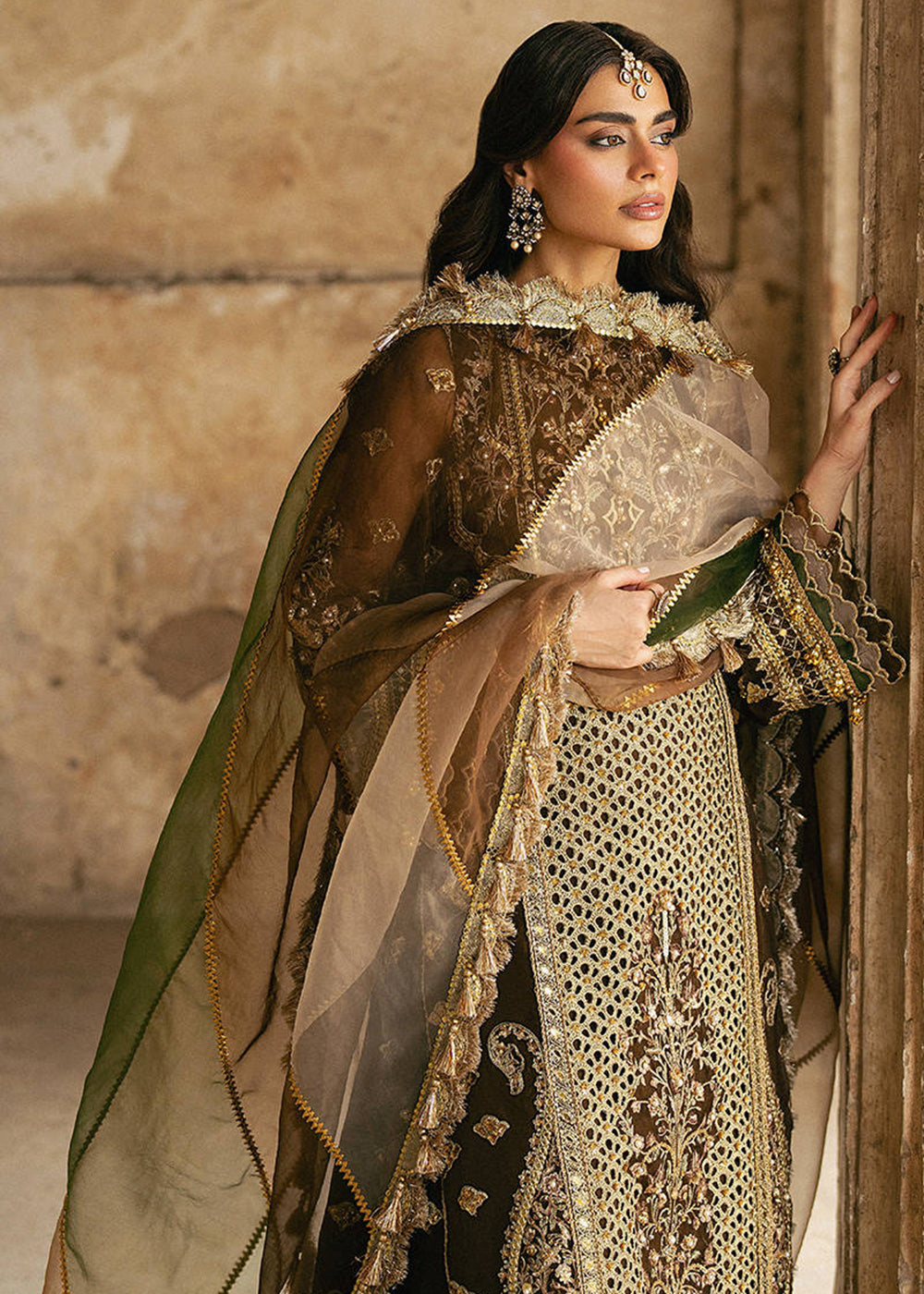 Buy Now Zarlish Wedding Formals '25 by MNR | TABEER Online in US, UK, Canada, France, Italy, Germany, Sweden, Greece, UAE, Netherlands & Worldwide at Empress.