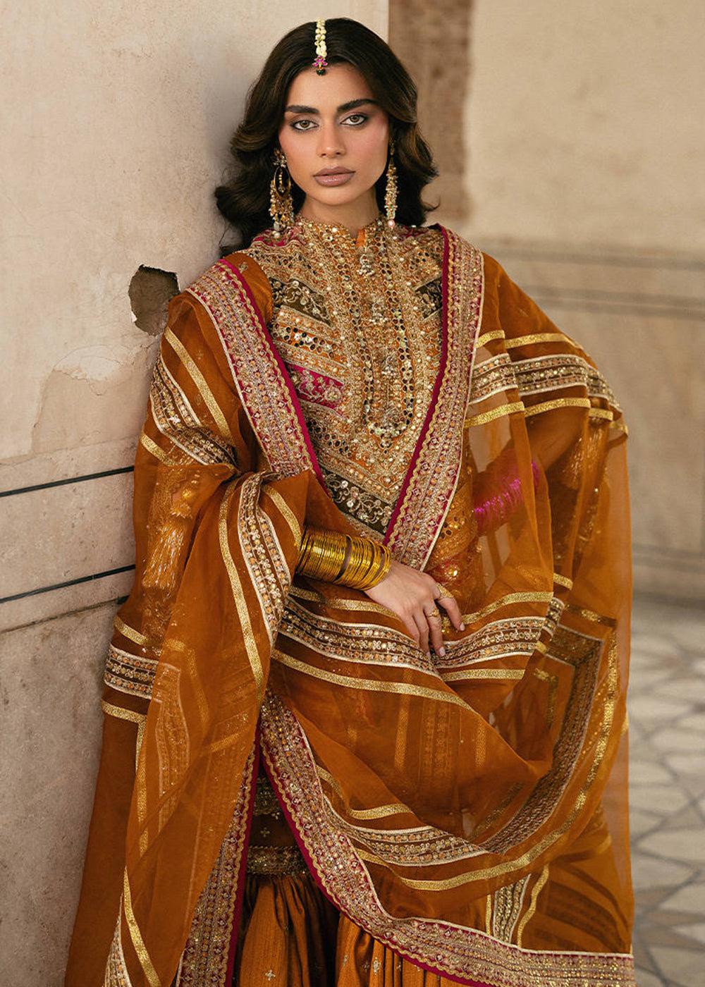 Buy Now Zarlish Wedding Formals '25 by MNR | RANJISH Online in US, UK, Canada, France, Italy, Germany, Sweden, Greece, UAE, Netherlands & Worldwide at Empress.