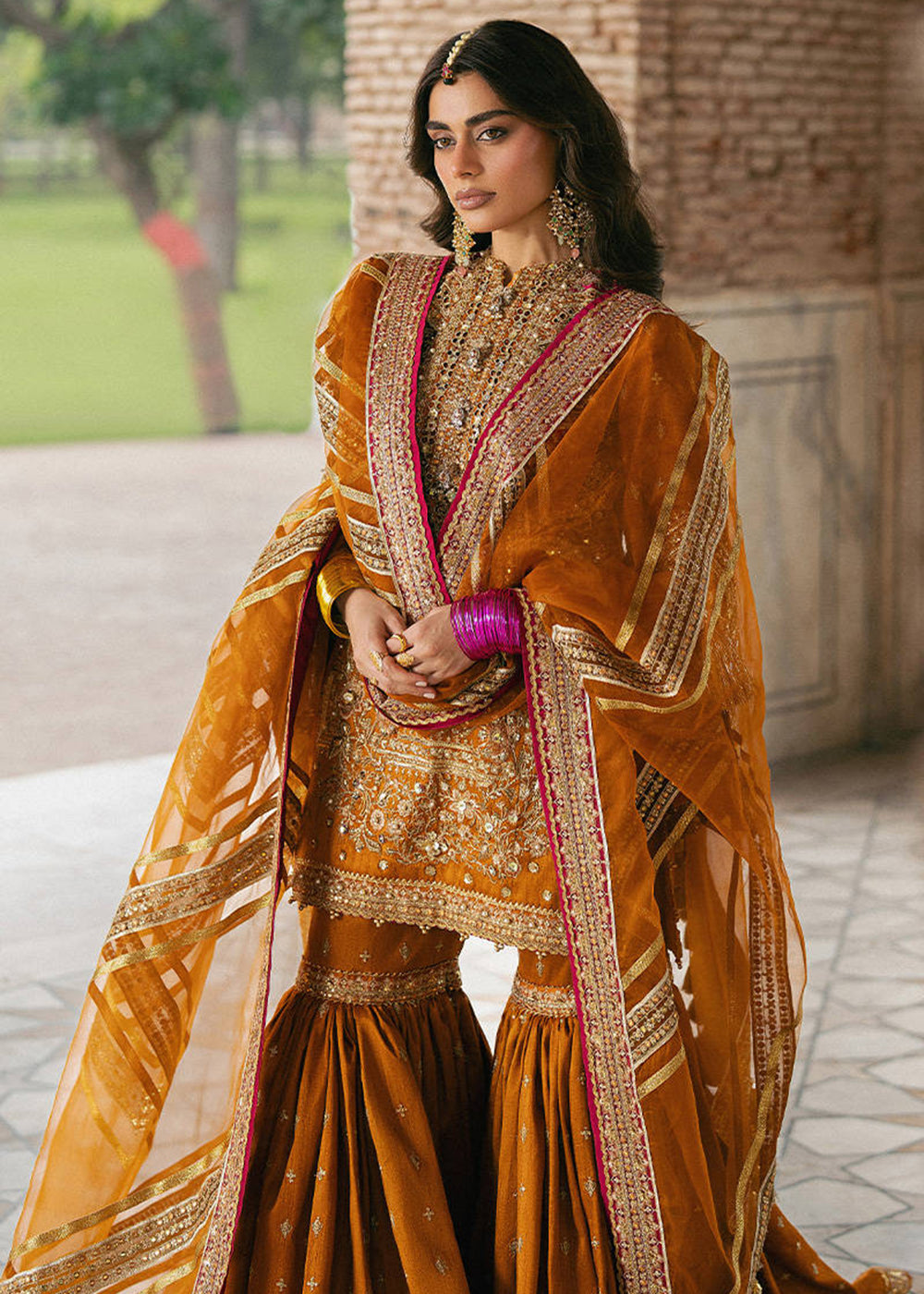 Buy Now Zarlish Wedding Formals '25 by MNR | RANJISH Online in US, UK, Canada, France, Italy, Germany, Sweden, Greece, UAE, Netherlands & Worldwide at Empress.