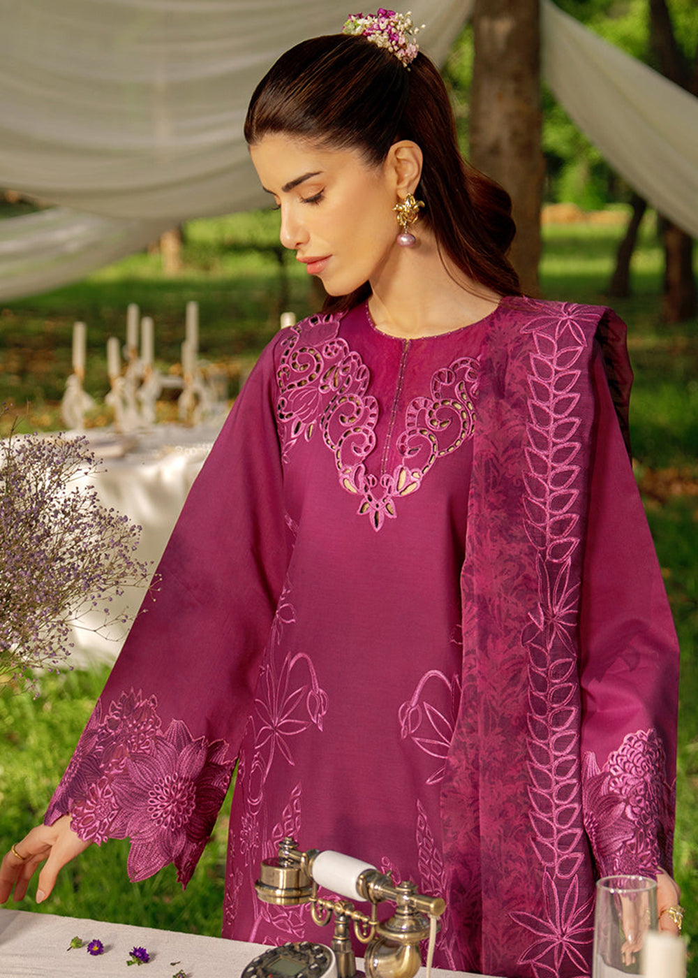 Buy Now Luxury Eid Collection '26 by Rang Rasiya | Zaha Online in US, UK, Canada, France, Greece, Germany, Ireland, Sweden, Denmark, UAE & Worldwide at Empress.