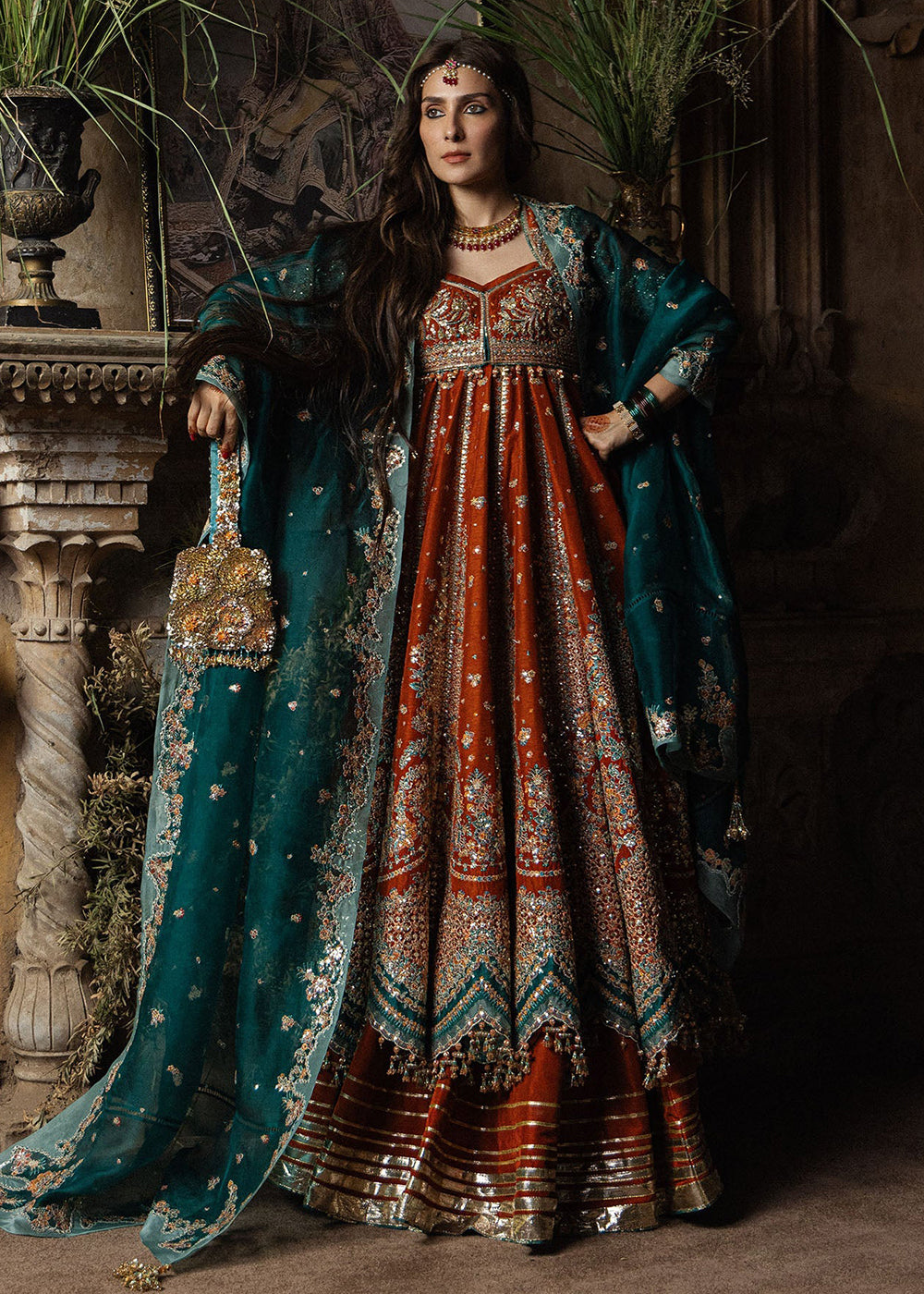Buy Now The Doll House Wedding Festive Edit '26 by Hussain Rehar | Zarin in US, UK, Canada, France, Italy, Germany, Greece, Sweden,UAE & Worldwide at Empress.