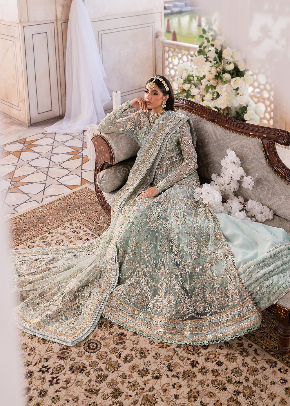 Buy Now Brides Edition '24 by Sardinia | Zeb-Un-Nisa Online at Empress Online in USA, UK, France, UAE, Canada & Worldwide at Empress Clothing.