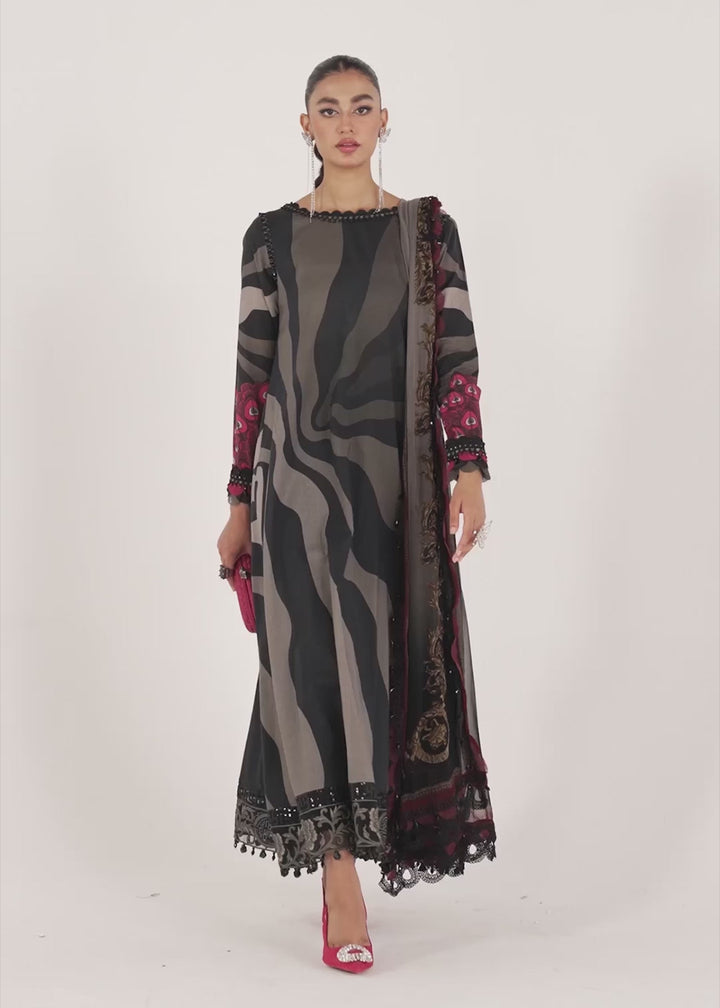 Buy Now M Prints Fall Edit 23 by Maria B - MPT-1906-B Online in USA, UK, Canada & Worldwide at Empress Clothing. 
