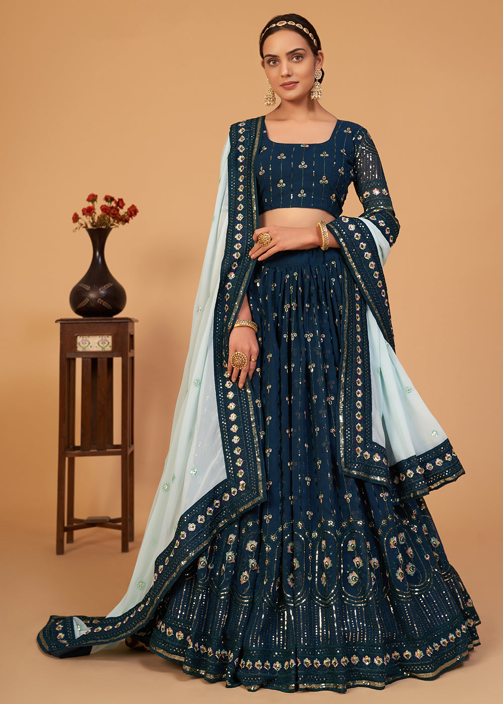 37+ Fresh & Trendy Gottapatti Lehengas We Have Our Hearts On! | Latest bridal  lehenga, Lehenga color combinations, Wedding lehenga designs