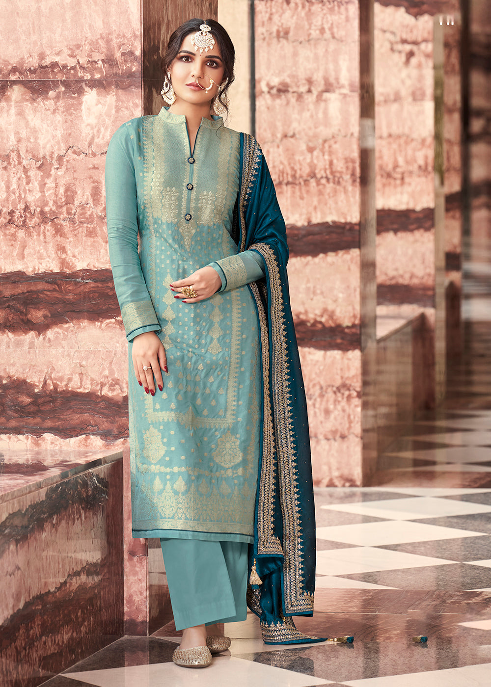 Buy Blue Salwar Suits in USA, UK & Canada  Empress Clothing – Tagged  Salwar Kameez– Page 7