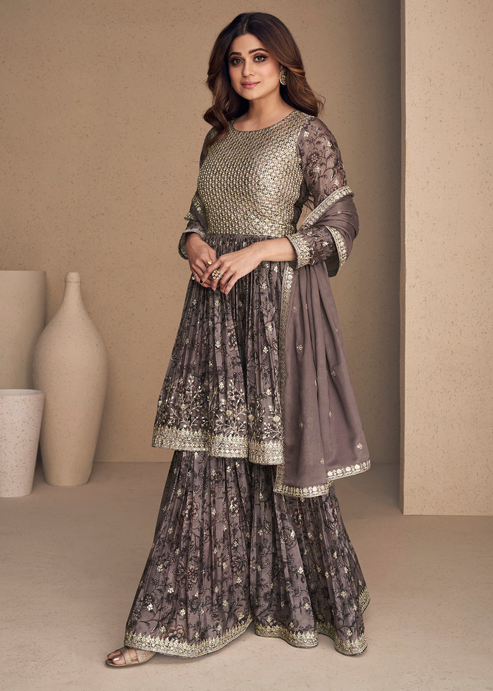 Fabric: Pure Cotton Pattern: Printed Fancy Sharara Suit at Rs 1499/piece in  Surat