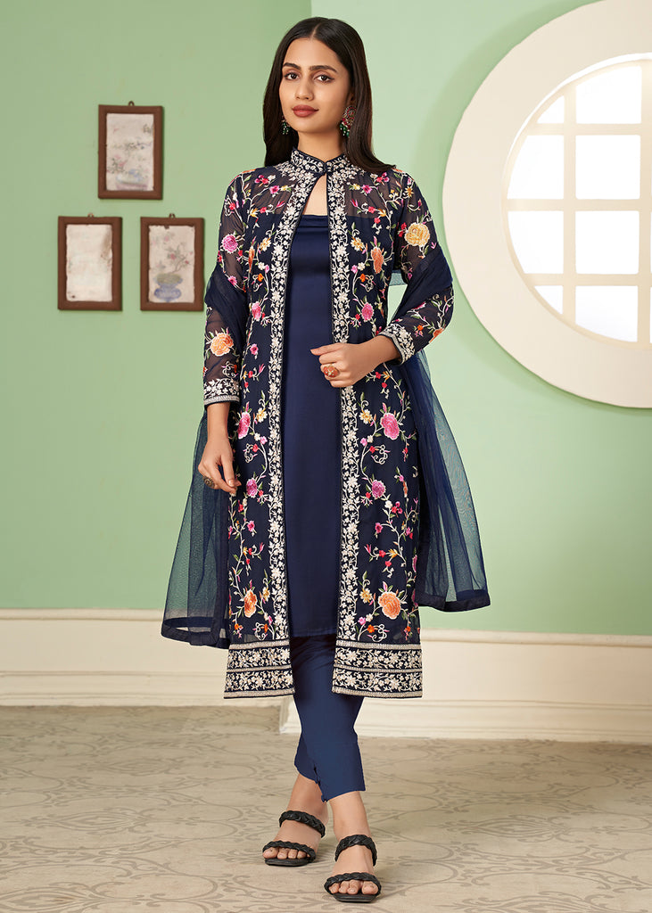 Salwar Kameez Frock Suit Design With Jacket Frock Suit Jacket