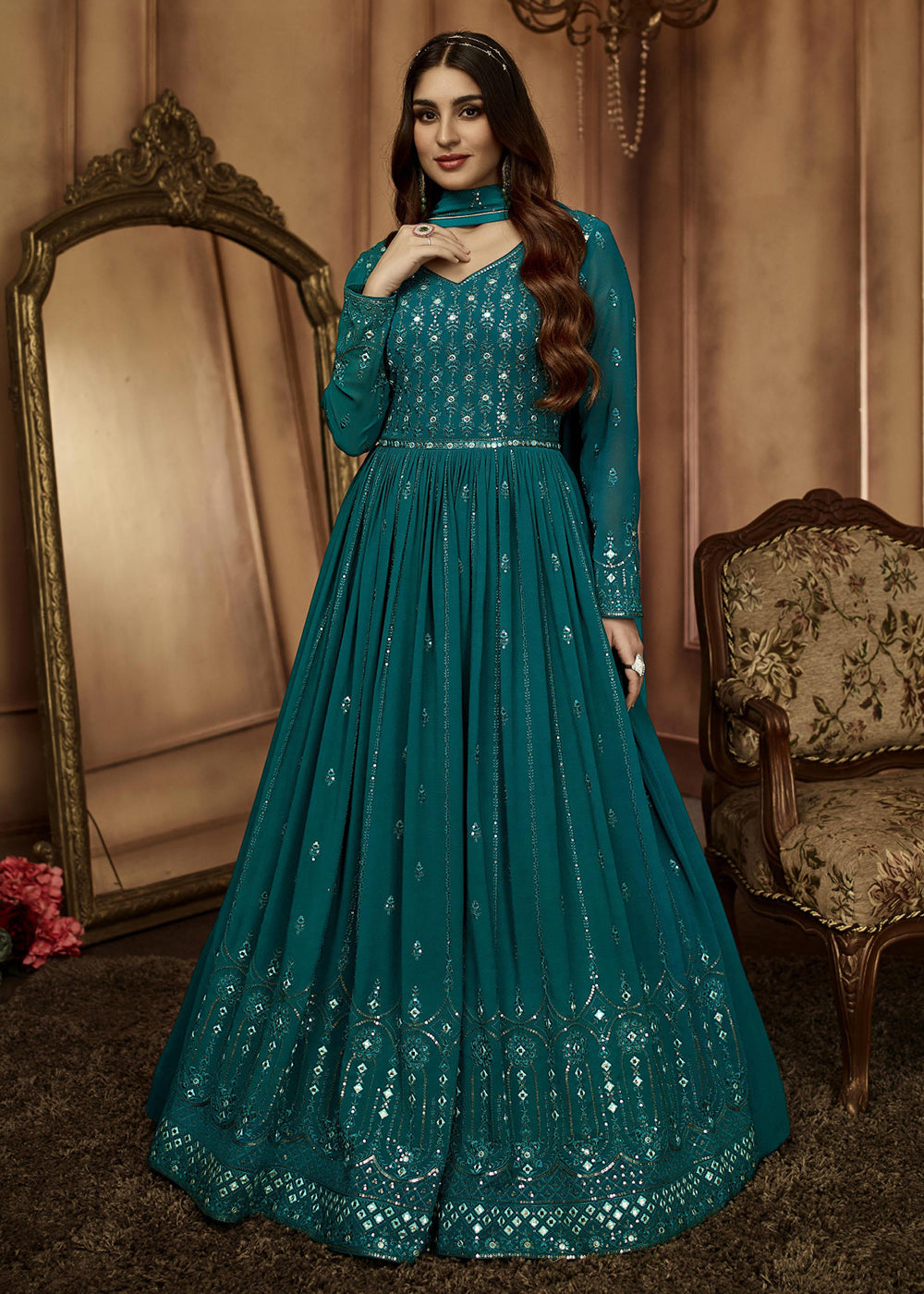 Dazzling Bridal Anarkali Dresses for Newlyweds Saddle River New Jersey NJ  USA