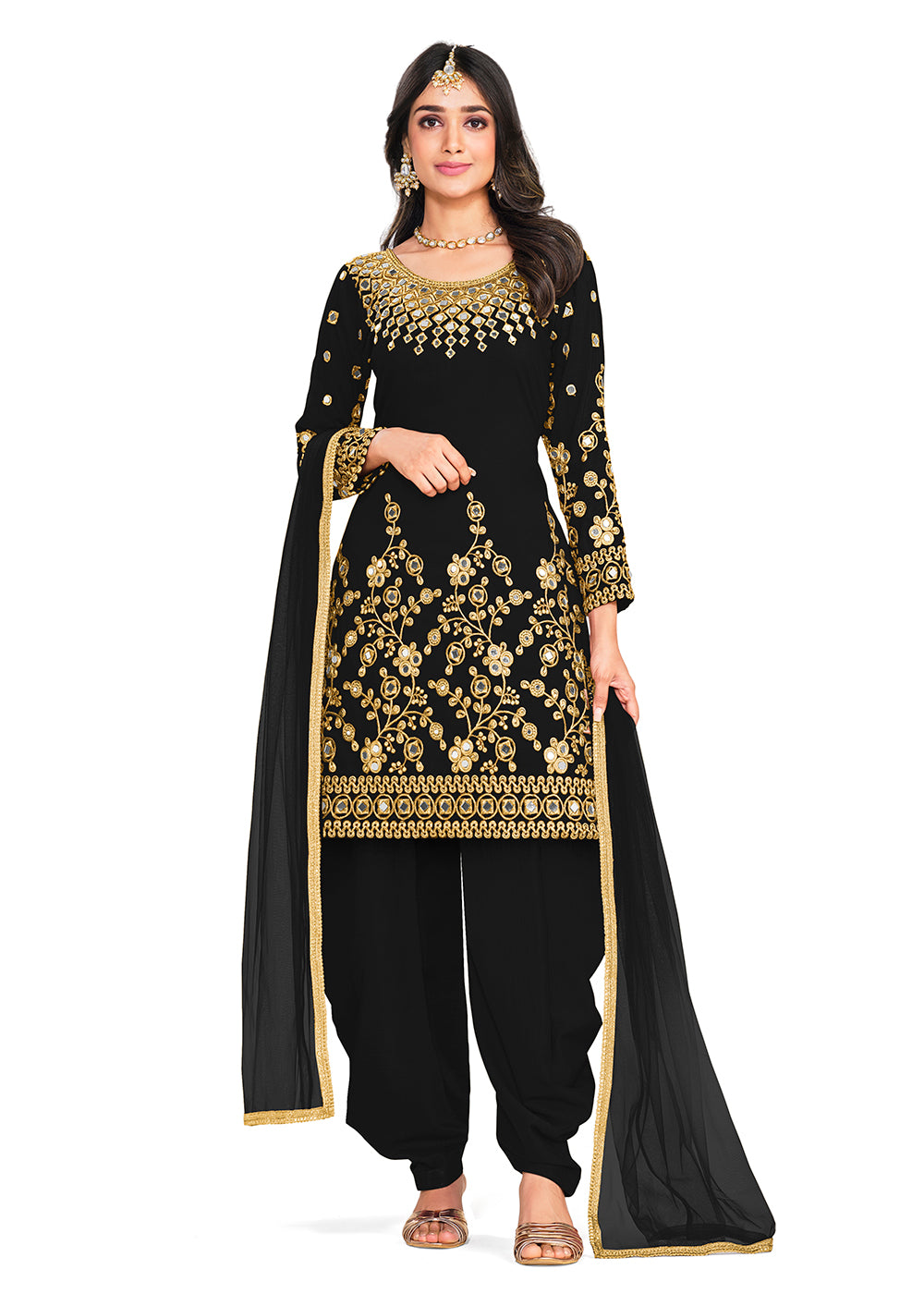 Lace Punjabi Suits: Buy Latest Lace Work Punjabi Suits Online