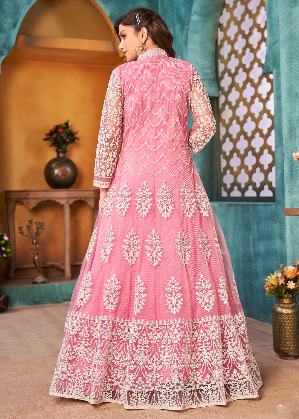 two piece indian bridesmaid dresses Two Piece Indian Wedding Outfit