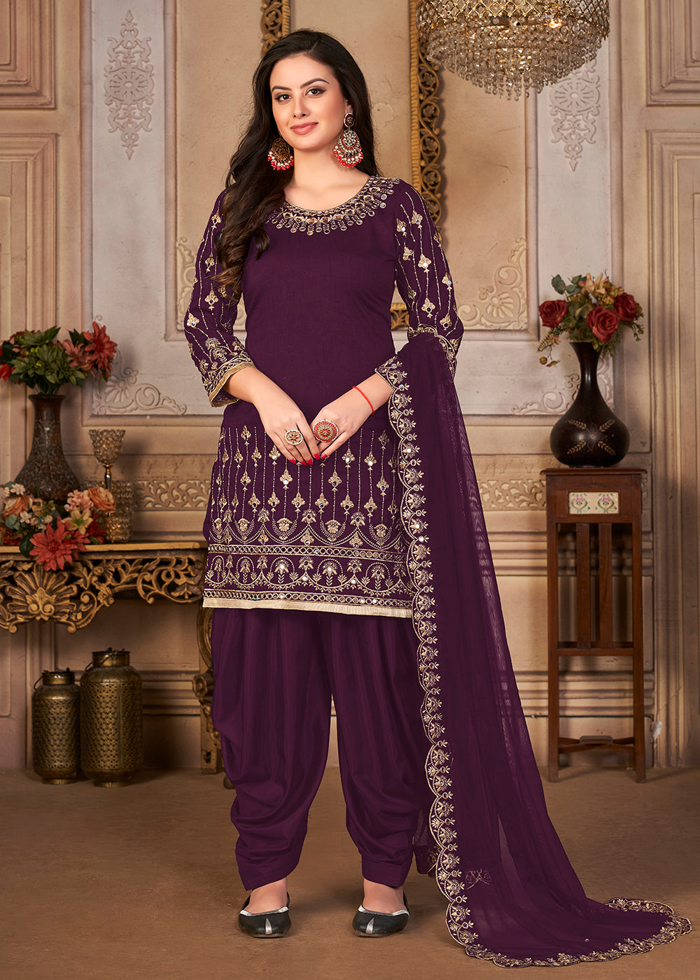 Latest Party Wear Punjabi Suit Designs 2023