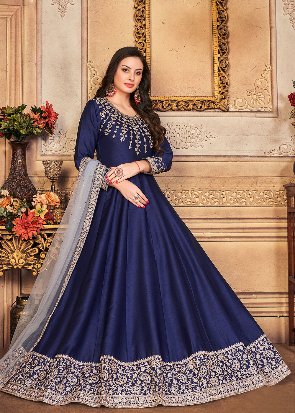 Buy Silk Anarkali